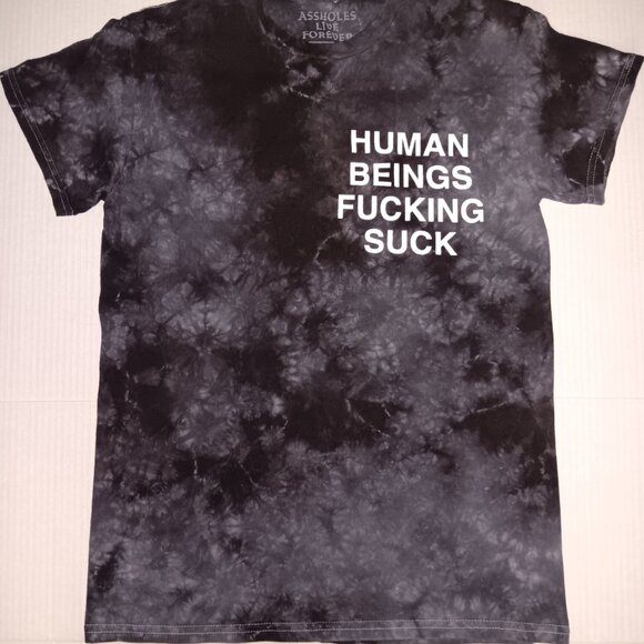 ASSHOLES LIVE FOREVER TIE-DYE SHORT SLEEVE TEE - Picture 4 of 9